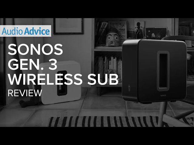 Video of Sonos Sub Wireless Subwoofer - Gen. 3