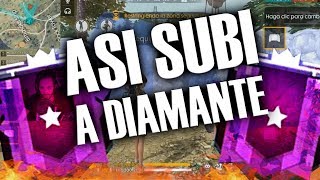 ASÍ SUBÍ A DIAMANTE * POR SEGUNDA VEZ * FREE FIRE | Kenai V BOT
