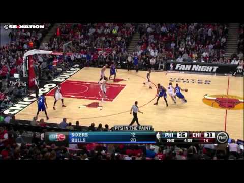 Evan Turner dribbles 29 times in one possession