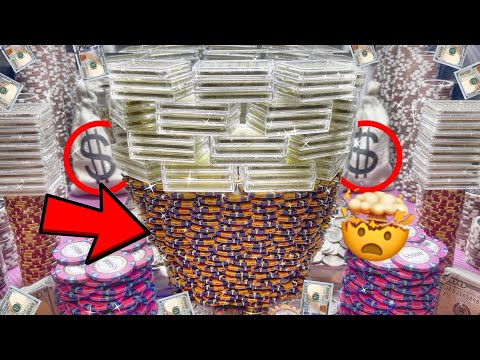 $100,000,000.00 Buy-In 1 Quarter CHALLENGE High Limit Coin Pusher CAN’T BELIEVE THIS HAPPENED!!!