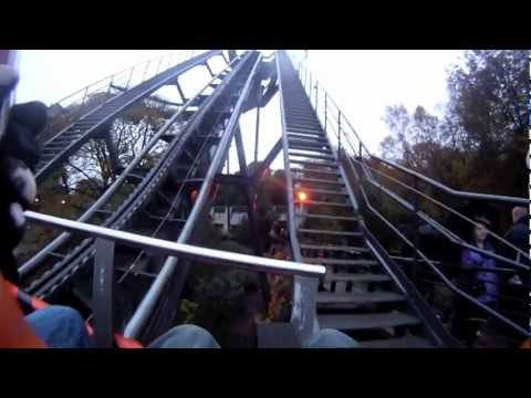Alton Towers  HD Front seat POV - Nemesis, Oblivion, Air, Thi3teen, Rita, Sonic Spinball