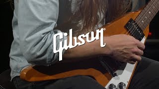 Video thumbnail for Gibson Flying V 2019, Antique Natural | Gear4music demo by Gear4music Guitars