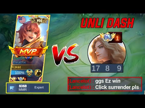 6K MMR BEATRIX vs PRO UNLI DASH LANCELOT- INTENSE MATCH!!!