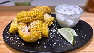 Elote (Street Corn) Fried Corn "Ribs"