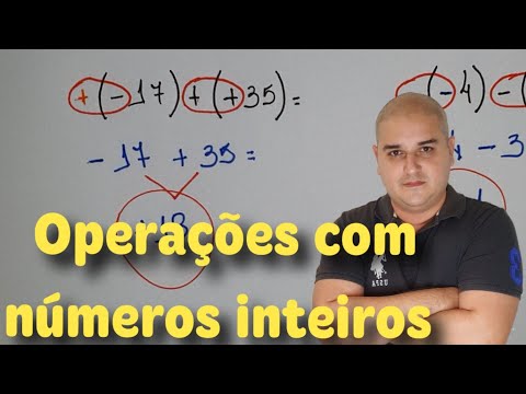 Operações com números inteiros