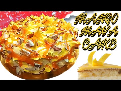 Mango Mava Cake Design 