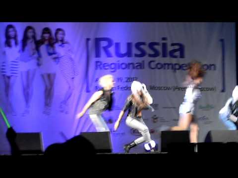 120819 cover 2ne1 on cover dance festival in Moscow