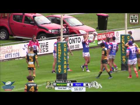 Real NRL Round 3 - U18's Macquarie v Kurri Kurri