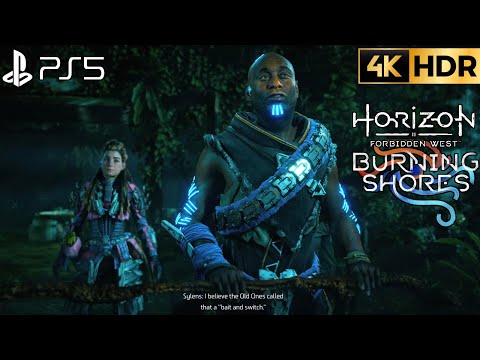 Lance Reddick Returns as Sylens Horizon Forbidden West Burning Shores Lance Reddick Returns Scene