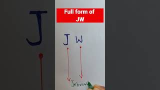 Download lagu Full form of JW.#shorts #fullform #jw mp3