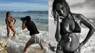 Bali Beach Photoshoot At Golden Hour | Behind The Scenes + Gear + How To Pose A Model
