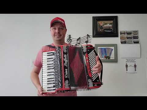 (SOLD!) - Dino Baffetti Studio II A - VIDEO #1 - Brand New, Compact (Carnegie Accordion Company)