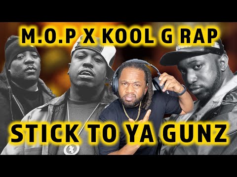 FIRST TIME HEARING M.O.P. ft Kool G Rap - Stick To Ya Gunz REACTION