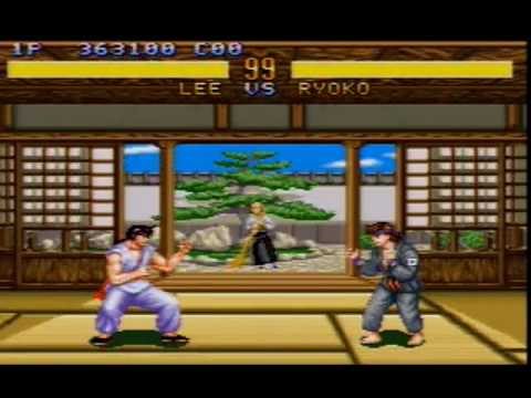 Fighter's History Super Nintendo