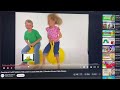 Boy Girl On Yellow Bouncy Hop Up Hopper Balls
