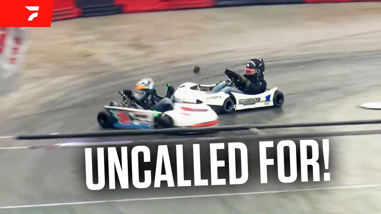 ABSURD Kart Finish, Last Lap Takeout | Battle at the Barn XVI