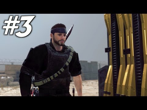 Metal Gear Survive Xbox One X Walkthrough Campaign Gameplay Part 3 - RAGE IS HERE!! (MGS)