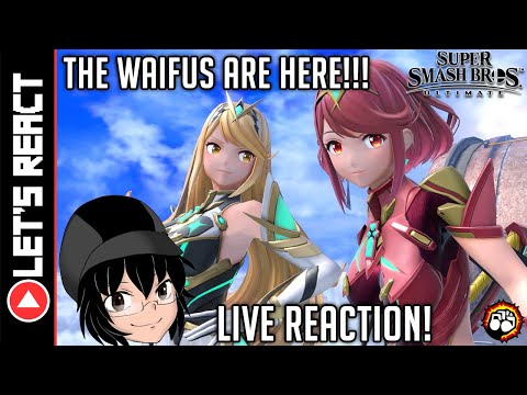 Let's React: Pyra and Mythra in Super Smash Bros. Ultimate (Live Reactions)
