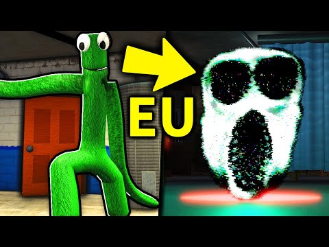 MODO TRANSFORMAÇÃO VERDE VIROU MONSTRO DOORS RAINBOW FRIENDS MODO CHAPTER 2 VIRE O MONSTRO