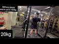 바벨 먹방 #2: 밀리터리프레스(140kg, 100kg 저속 훈련), 드래곤 플래그(+7kg, 워크), 정지 벤치프레스 180kg