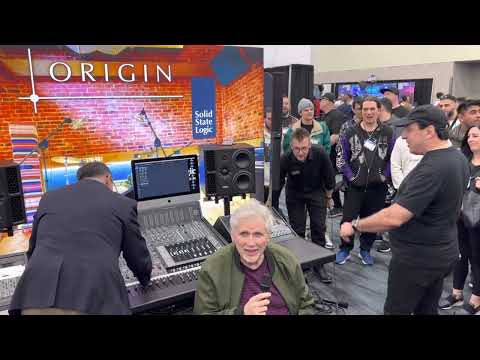 The legends Chris Lord-Alge and Dave Pensado Solid State Logic at NAMM 2023 !!