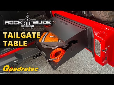 Rock Slide Engineering Tailgate Table Review & Install for Jeep Wrangler JK & Wrangler JL