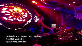 2014.06.24 Absoult Apple Launching Party Guest DJ Konstantine @ Club Vanguard,Seoul