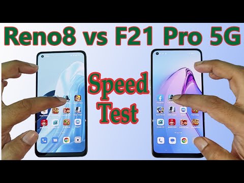 OPPO Reno8 vs OPPO F21 pro 5G Speed Test - Which One is Faster? Let's Check It Out!