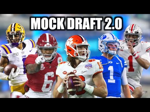 JBP’s 2021 NFL Mock Draft 2.0 [2 Rounds] ᴴᴰ