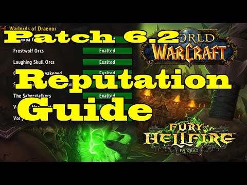 WoW Patch 6.2 Reputation Guide - Get Flying as Fast as Possible