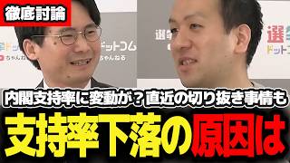 【選挙ドットコム/切り抜き】高市内閣支持率が下落した原因は？昨今のSNS・切り抜き動画による各政党の立ち回り方を徹底討論【 #政治 #消費減税 #自民党】