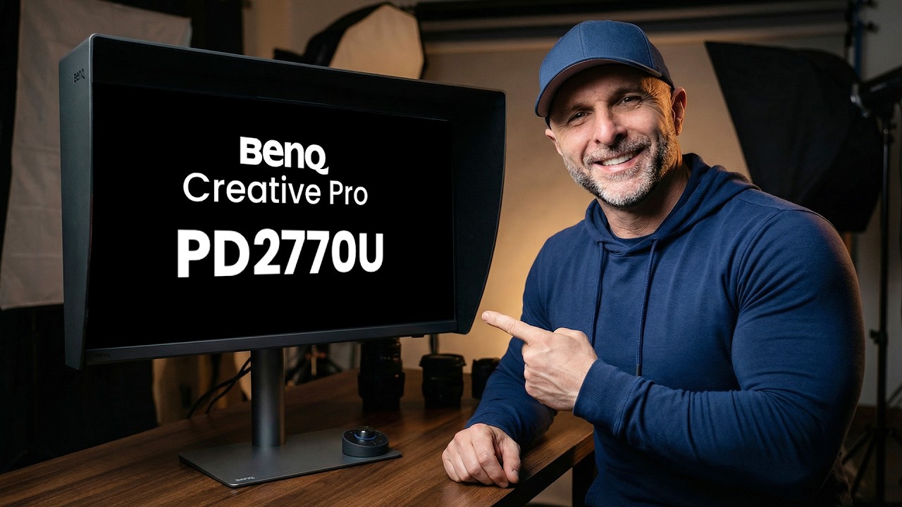 Finally! BenQ Display with Built-In Calibrator - PD2770U