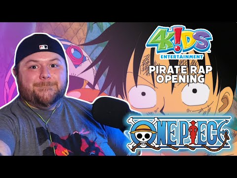 ONE PIECE 4Kids PIRATE RAP OPENING REACTION | Anime OP Reaction