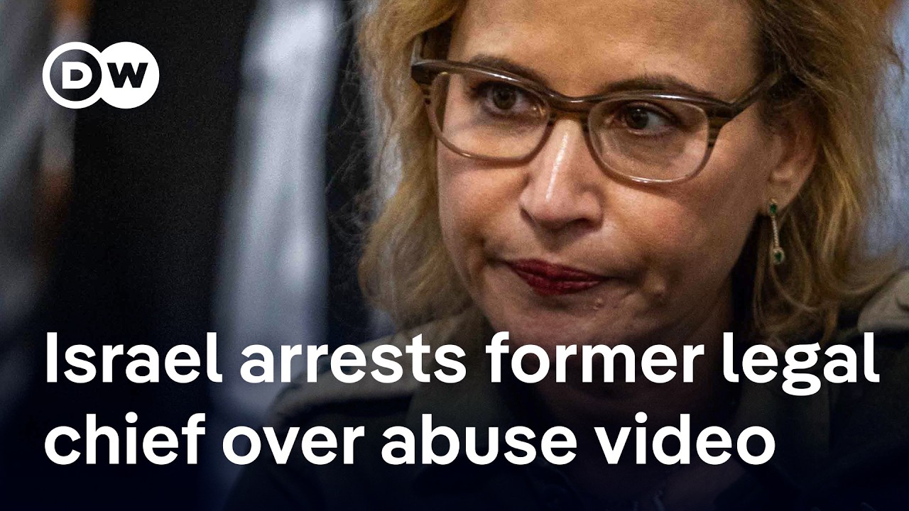 Israel's former top military lawyer arrested after leaking video of IDF abuses | DW News