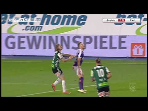 Tipico Bundesliga, 15. Runde: Austria Wien - SV Ried 2:0 (Video-Highlights)