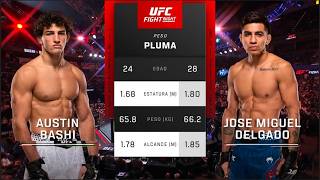 #NocheUFC Pelea Gratis: Delgado vs. Bashi