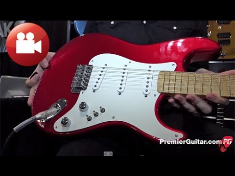 Schecter Sultan Mark Knopfler 2018 Aged Candy Apple Red image 3