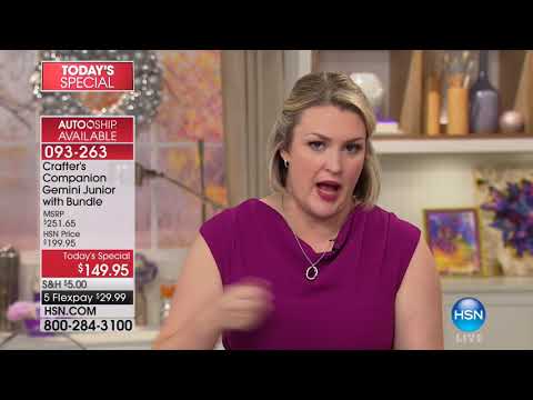 HSN | Crafter's Companion 10th Anniversary 11.06.2017 - 04 PM