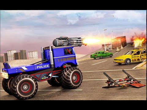 Us Police Monster Truck Robot (by Play Menu) ~Transforming Robot Car Games~ Android Walkthrough.