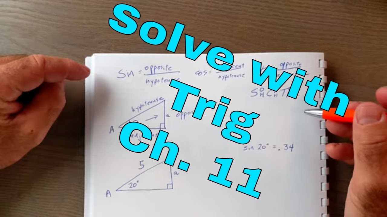 Solving Triangle Problems with Sin, Cos, and Tan, Chapter #11