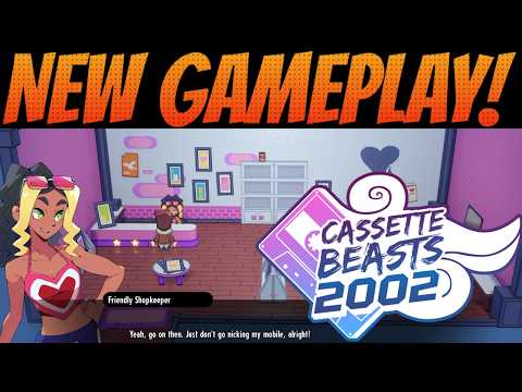 Cassette Beasts 2002 Official Gameplay | First Look