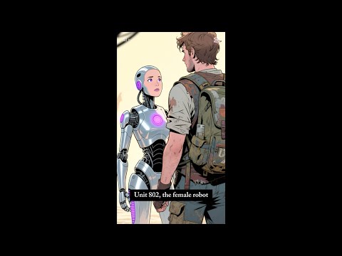 Il robot femmina si è innamorato di un uomo