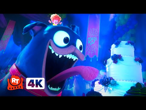 Hotel Transylvania: Transformania (2022) 4K - Johnny's Birthday Spectacular | Movieclips