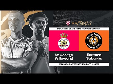 FQPL 1 Men Grand Final - St George Willawong vs. Eastern Suburbs