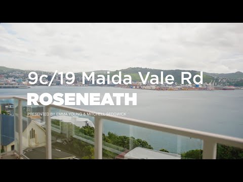 9C/19 Maida Vale Road, Roseneath, Wellington, 2 bedrooms, 1浴, Apartment