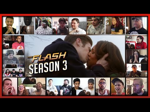THE FLASH Season 3 Comic-Con Trailer Reaction's Mashup