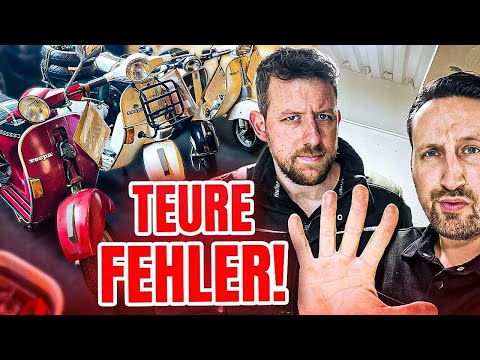 The 5 biggest mistakes when buying a Vespa - avoid these at all costs!