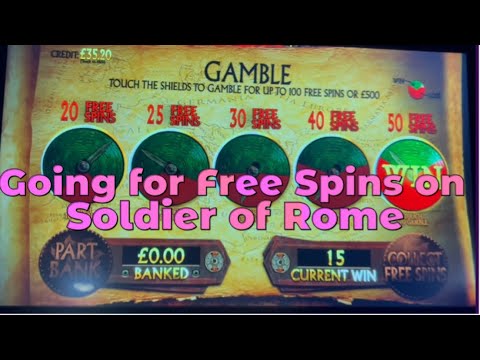 Arcade Slots - Soldier of Rome, Home Sweet Home, Just Rewards & More. 2,500x on a FOBT?