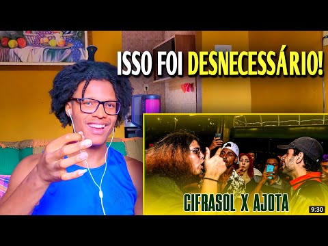 (Graves Acusações... 🤬) AJOTA X CIFRASOL | React [BATALHA DA ZIL - Mendigos na Reação]