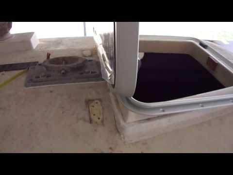 Installing a Lewmar Ocean 60 Hatch on an Alberg 30